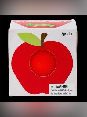 X5 Teacher Appreciation Apple Shaped Stress Ball Squishy’s new in box bundle x 5